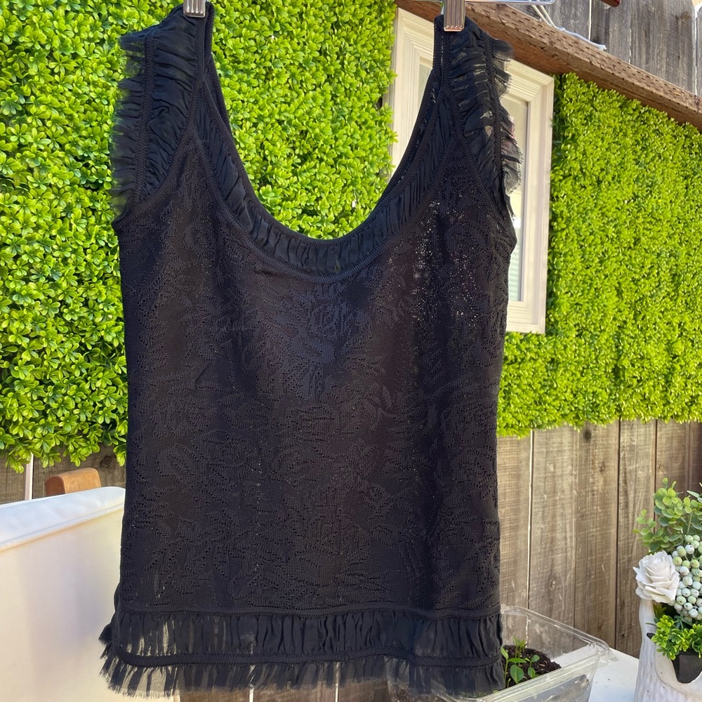 Designer Nicole Miller top . Viscose top